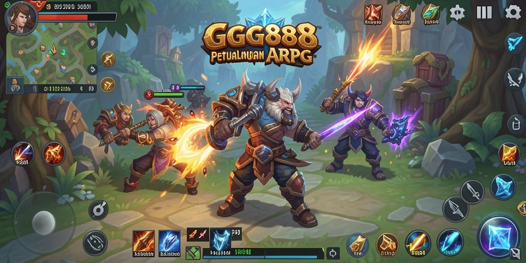 Tampilan gameplay GGG888 yang mendebarkan dan menantang.