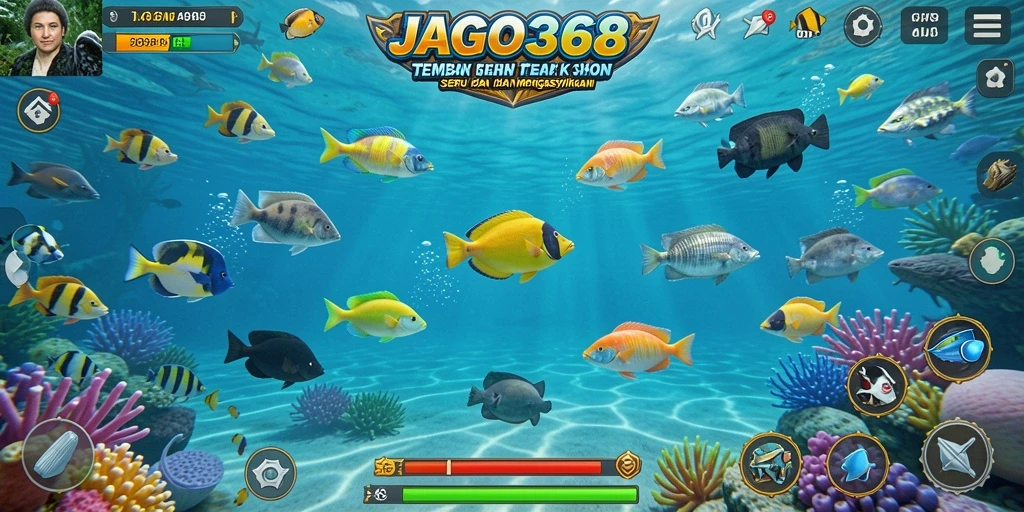 Tangkapan layar JAGO368 menampilkan gameplay seru Tembak Ikan.