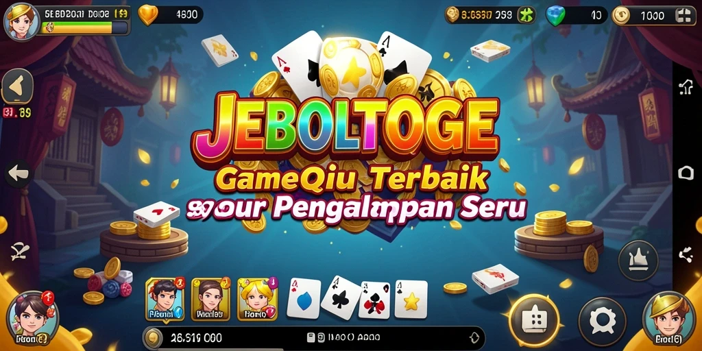Tampilan screenshot JEBOLTOGEL yang menunjukkan aksi QiuQiu seru.