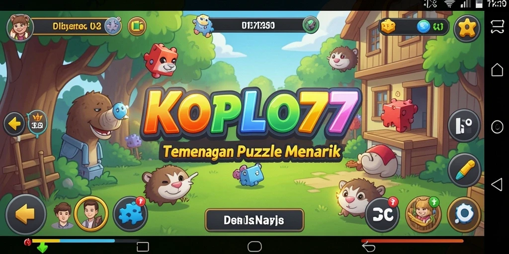 Tampilan gameplay KOPLO77 yang menantang dan menarik.
