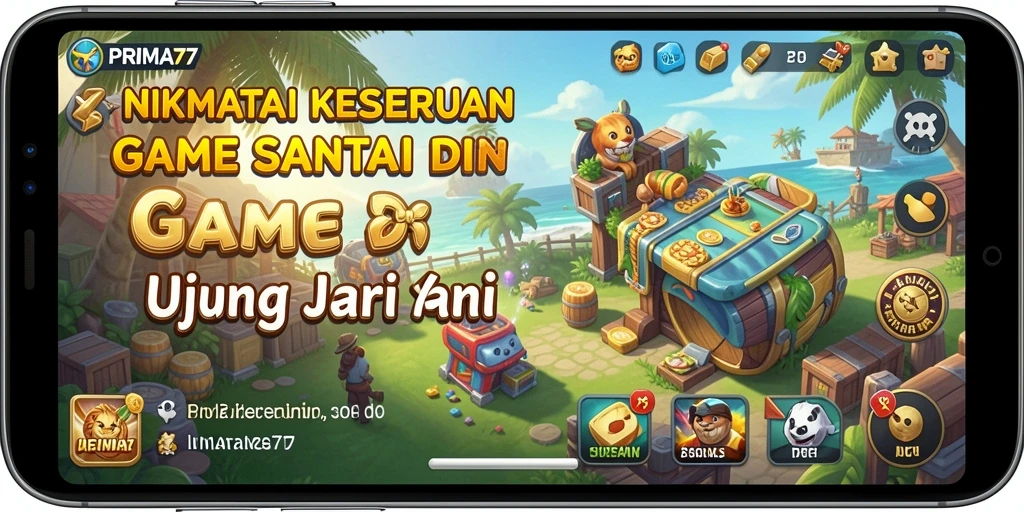 Gameplay seru dan menyenangkan PRIMA77 dalam gambar.