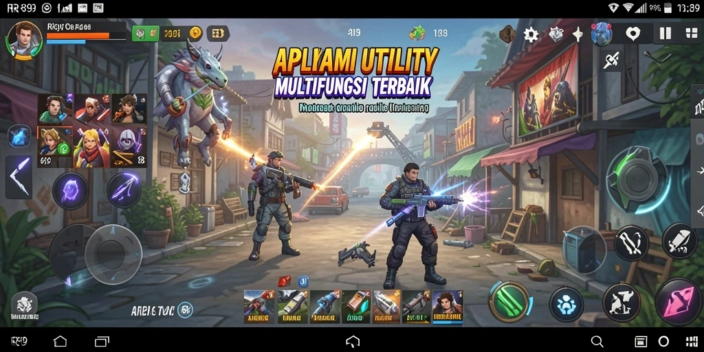 Screenshot utama RR89 menampilkan antarmuka aplikasi Utility yang intuitif.